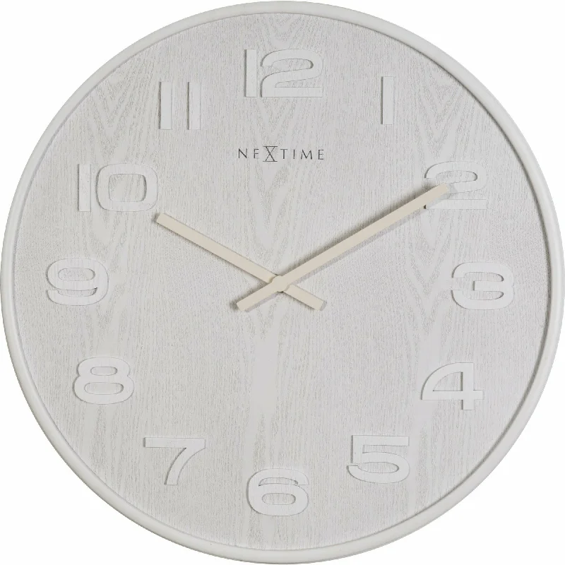 NeXtime - Wood Wood Big Wall Clock