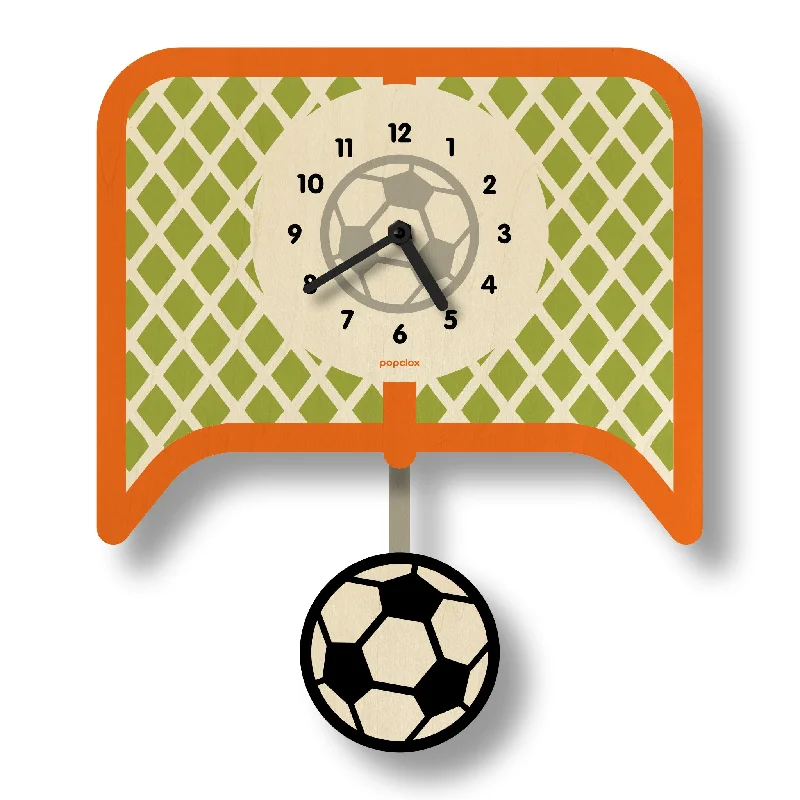 soccer - pendulum clock