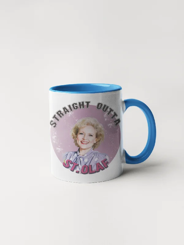 Straight Outta St. Olaf - Golden Girls Mug with Rose Nylund