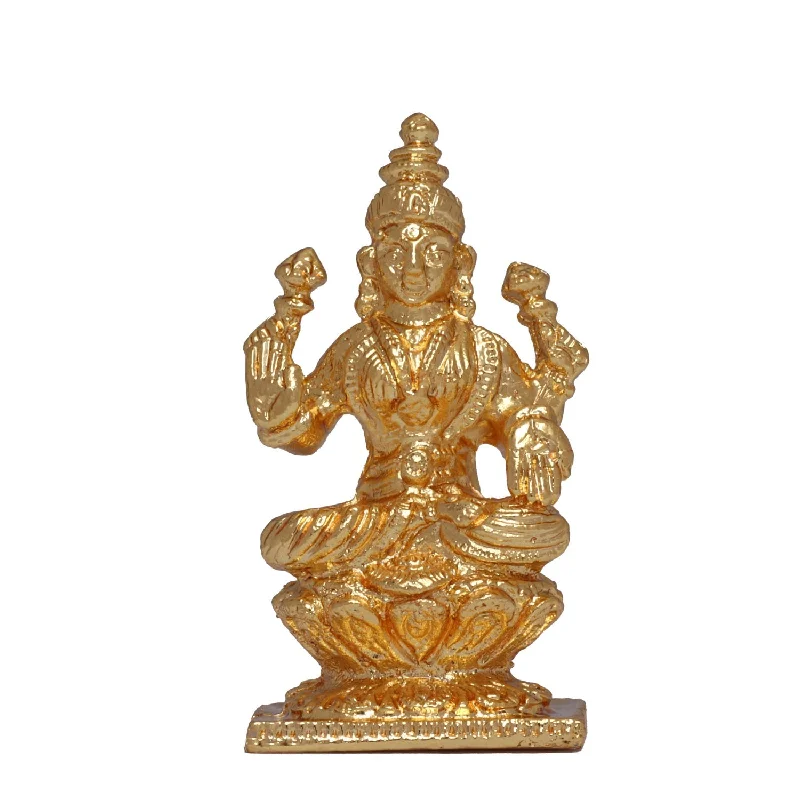 Laxmi Murti - 2 Inch | Copper Idol/ Lakshmi Idol/ Lakshmi Statue/ Lakshmi Murti for Pooja