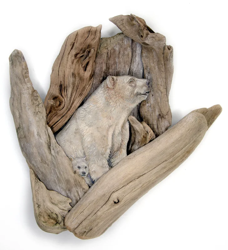 Spirit Bear : Earthen Sculpture