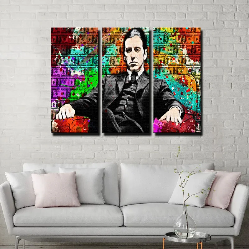 Abstract Godfather Canvas Set