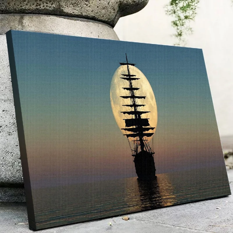 Vintage Ship Canvas Set