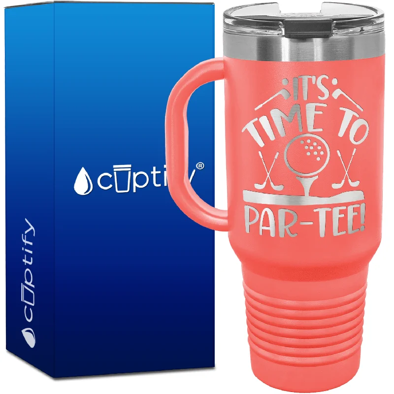 It's Time to Par-Tee 40oz Golf Travel Mug