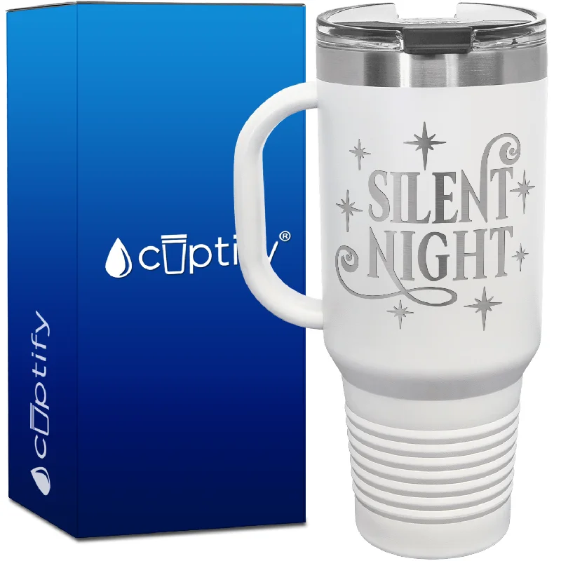 Silent Night 40oz Travel Mug