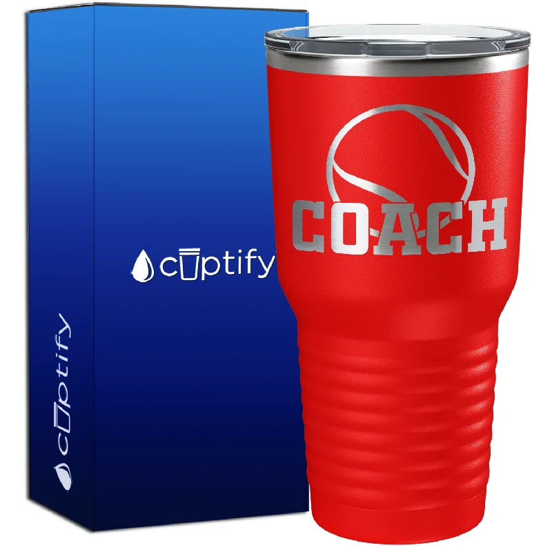 Tennis Coach 30oz Tennis Tumbler